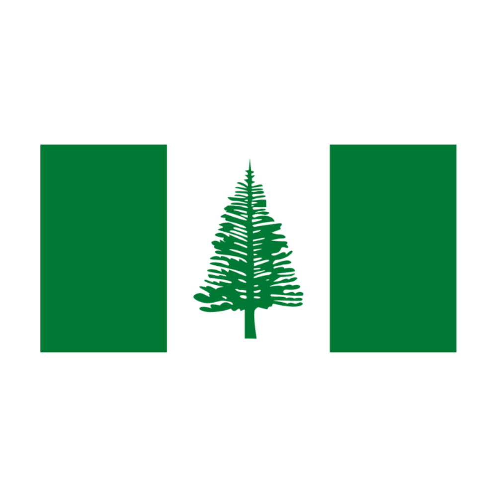 Norfolk Island Car Flag-Globe Flags