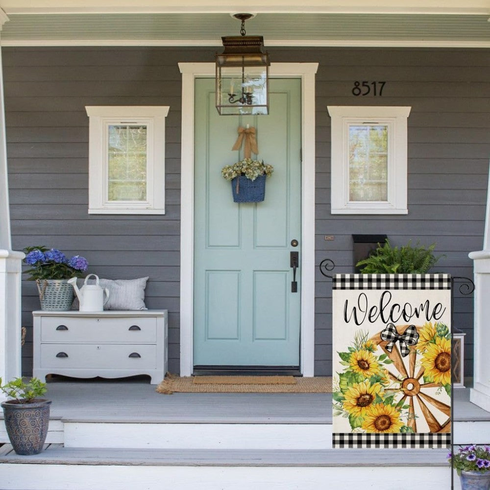 Sunflowers Printed Outdoor Garden Flag-Globe Flags