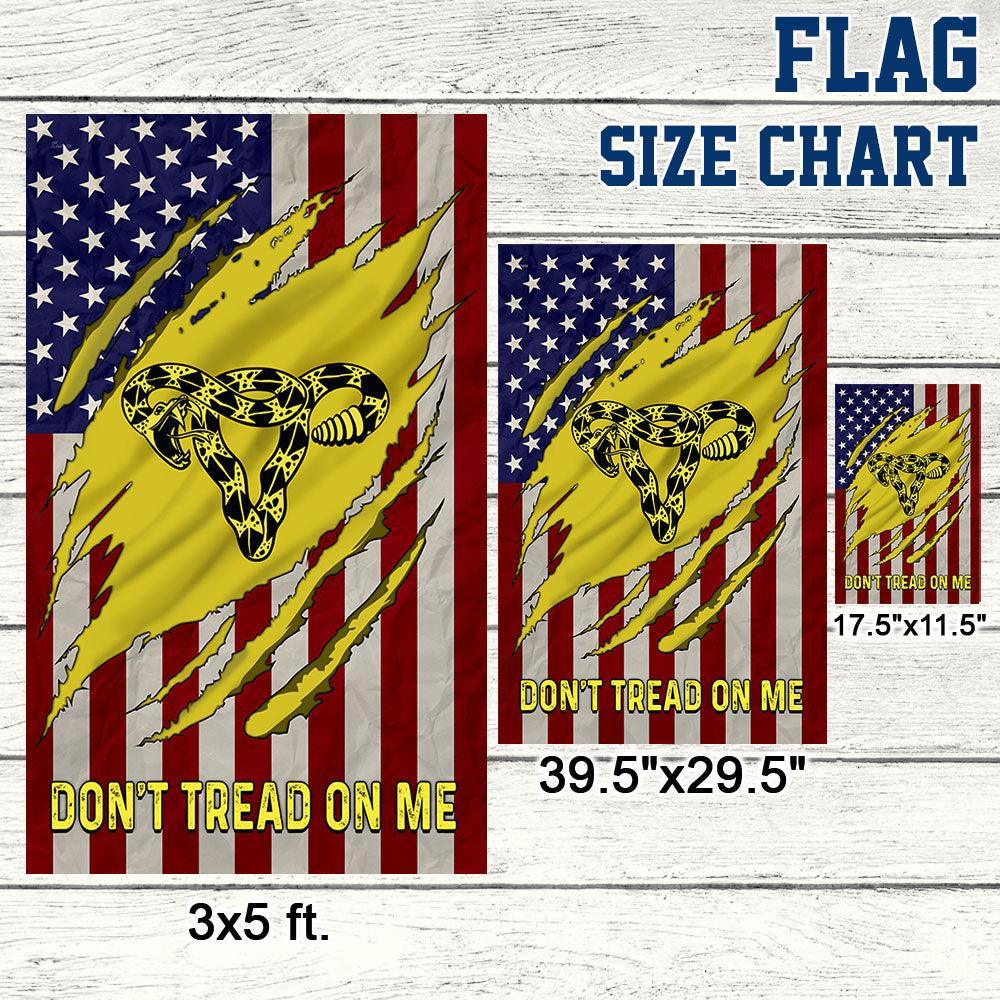 Tread On Me Flag A Symbol Of Strength Liberty And American Resolve-Globe Flags