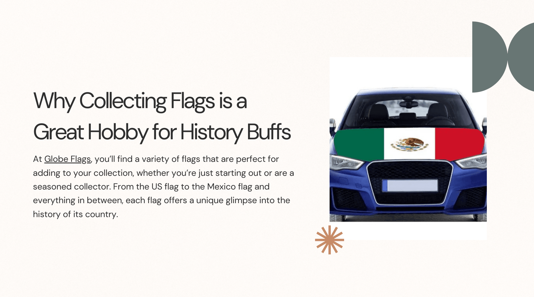 Why Collecting Flags is a Great Hobby for History Buffs-Globe Flags