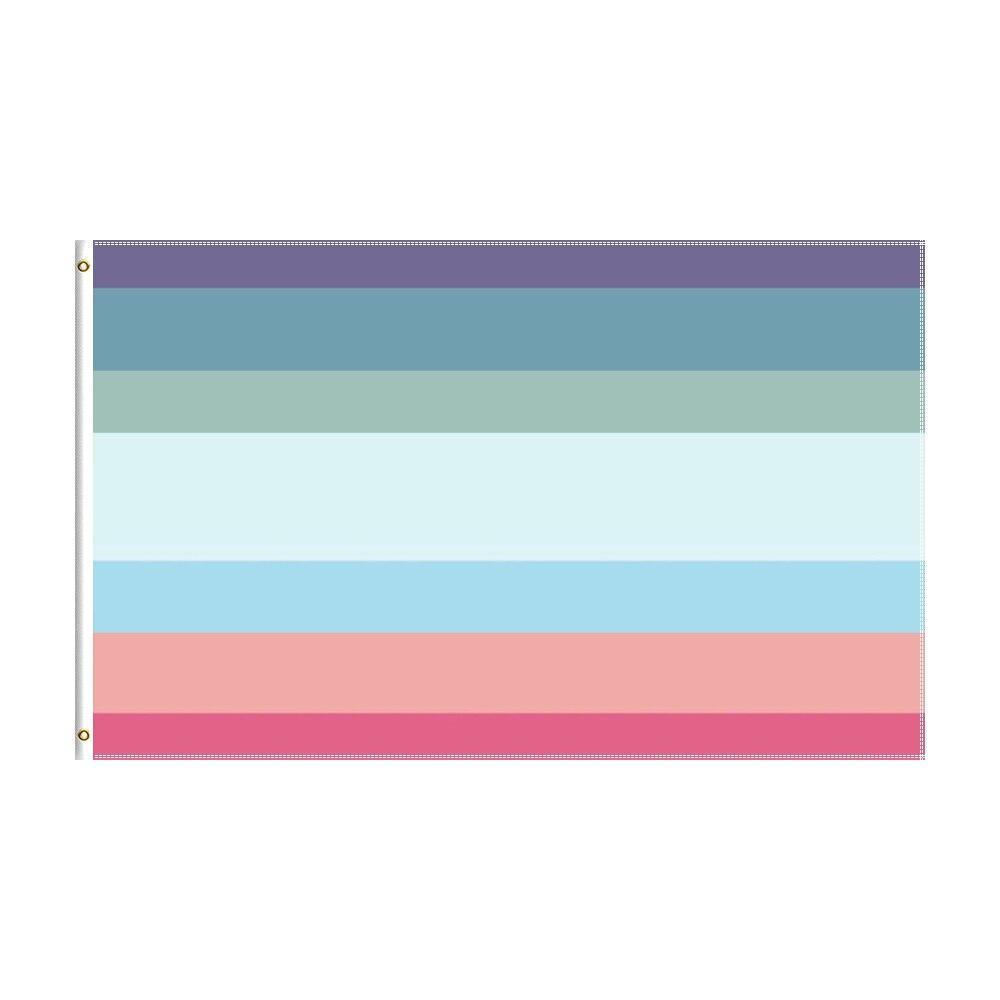 Pastel Pride Flag Banner-Globe Flags