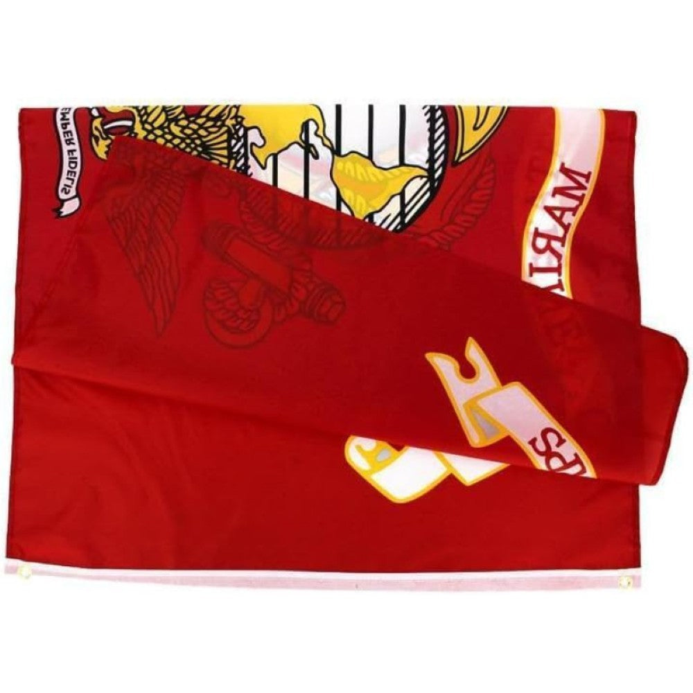 US Marine Corps Emblem Flag-Globe Flags