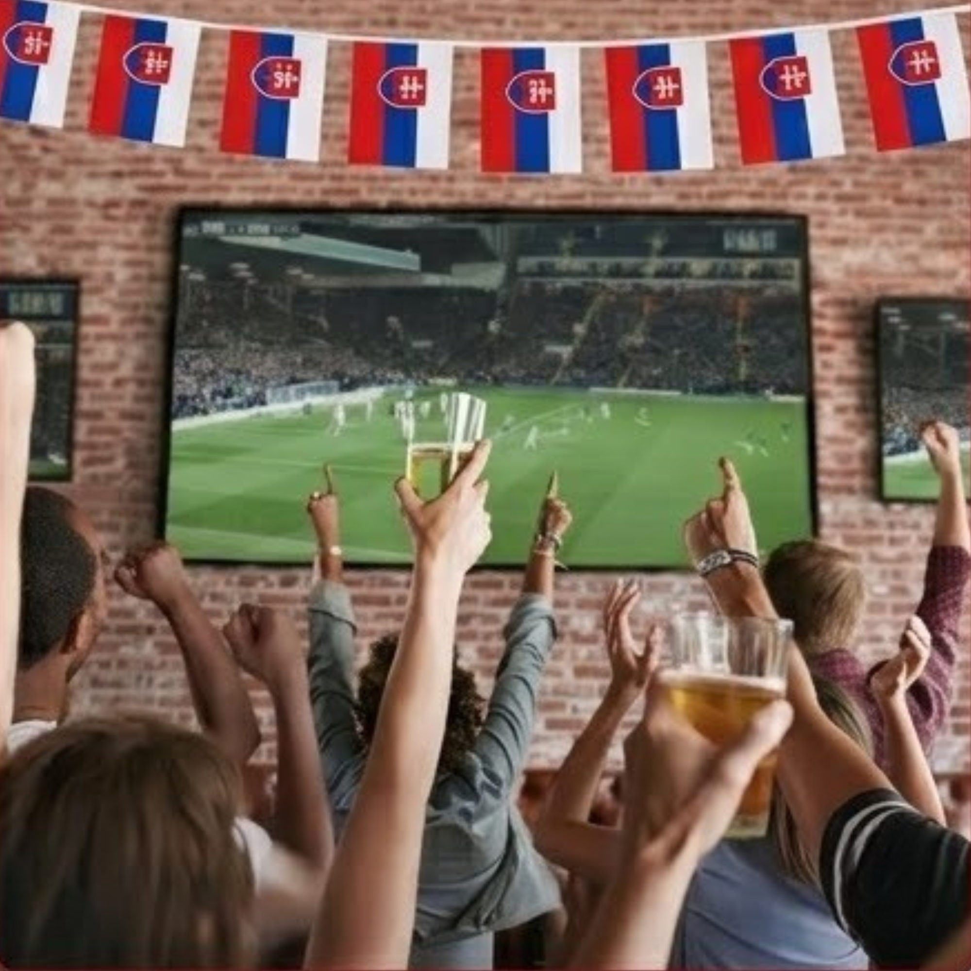 Official FIFA 2026 Slovakia Flag Banner