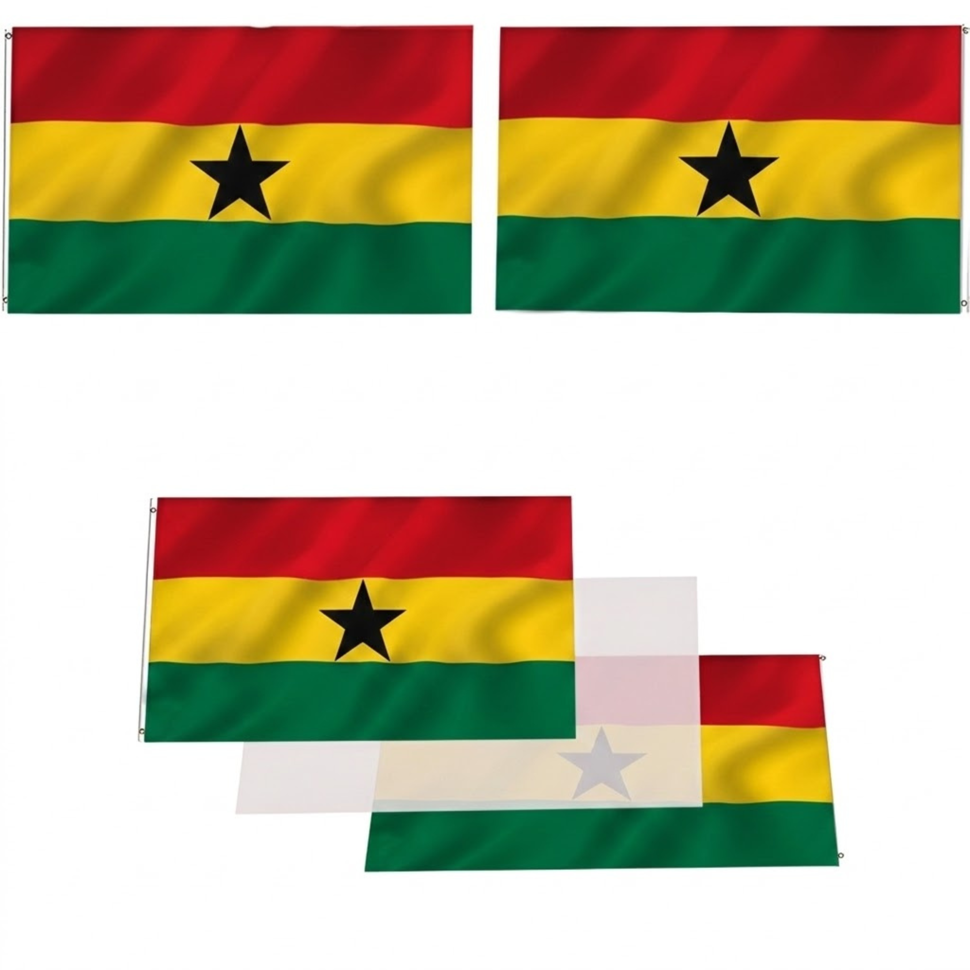 Official FIFA 2026 Ghana Flag