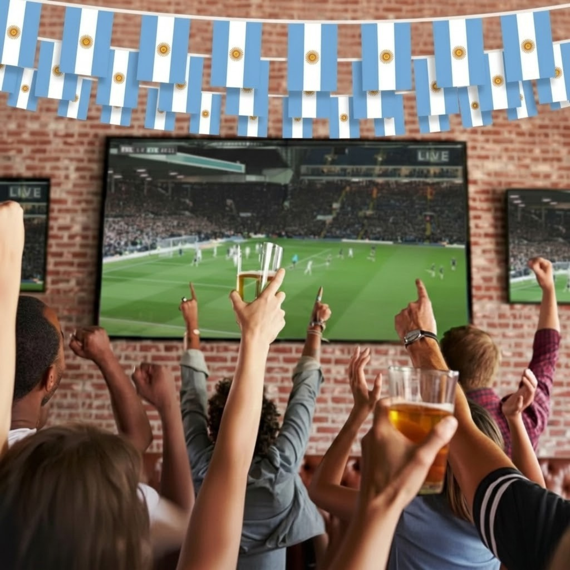 Official FIFA 2026 Argentina Flag Banner