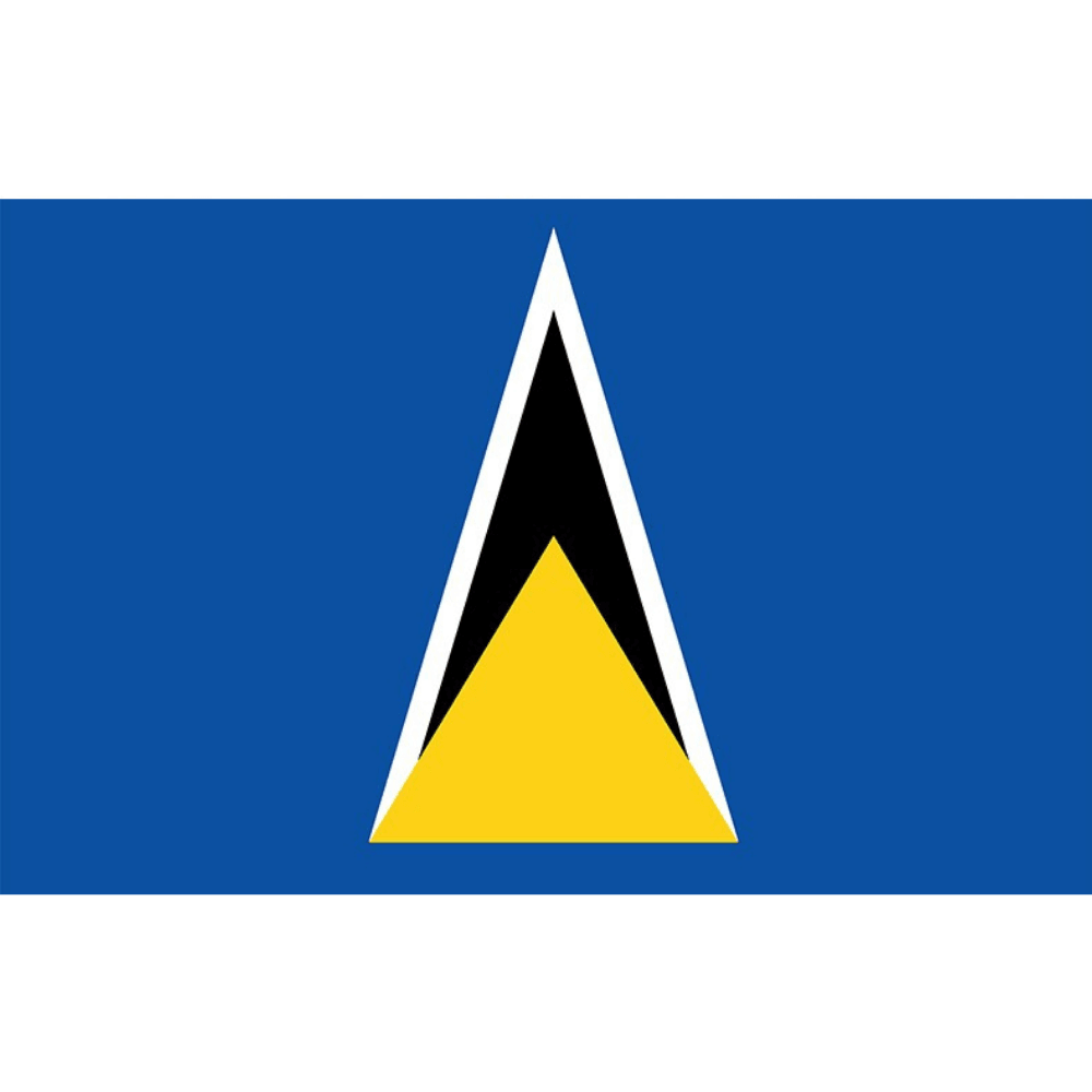 Saint Lucia Flag-Globe Flags