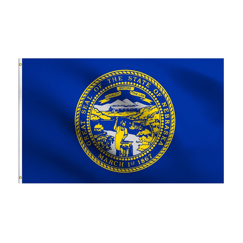 Nebraska State Flag Purchase A Proud Symbol of Heritage and Legacy-Globe Flags