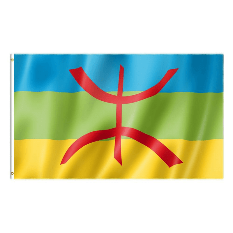 Berber North Africa Flag-Globe Flags