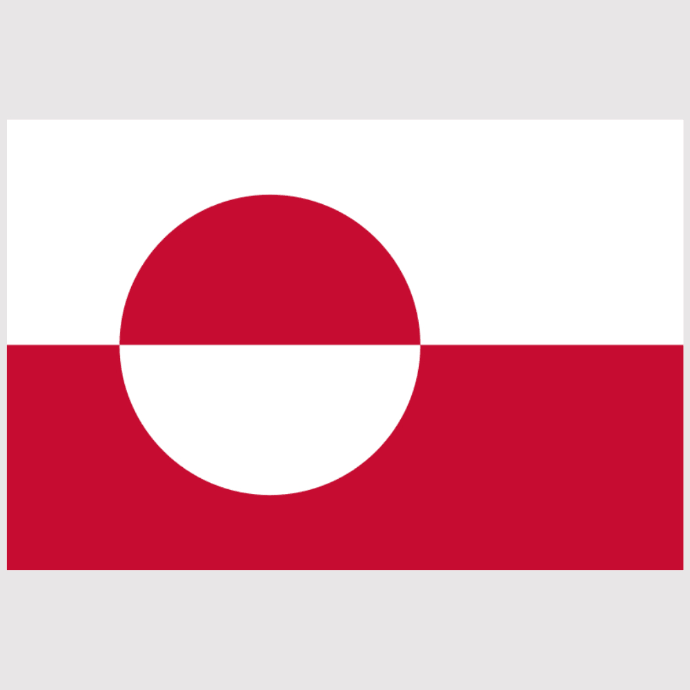 Greenland National Car Flag-Globe Flags