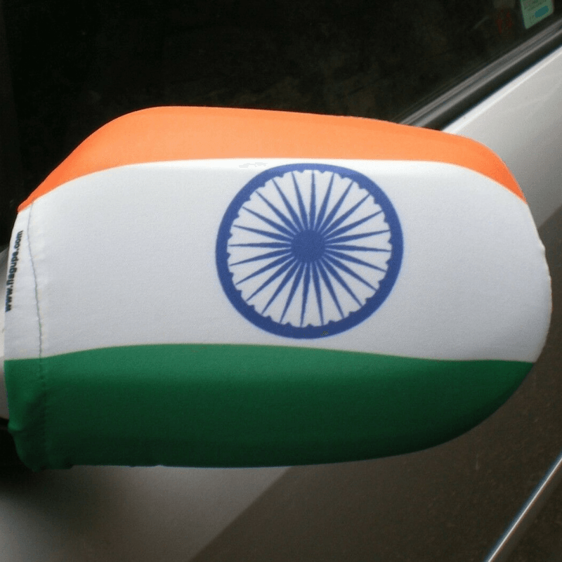India Car Side Flag-Globe Flags