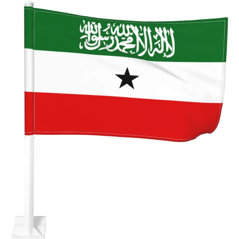 Somaliland Car Window Flag-Globe Flags
