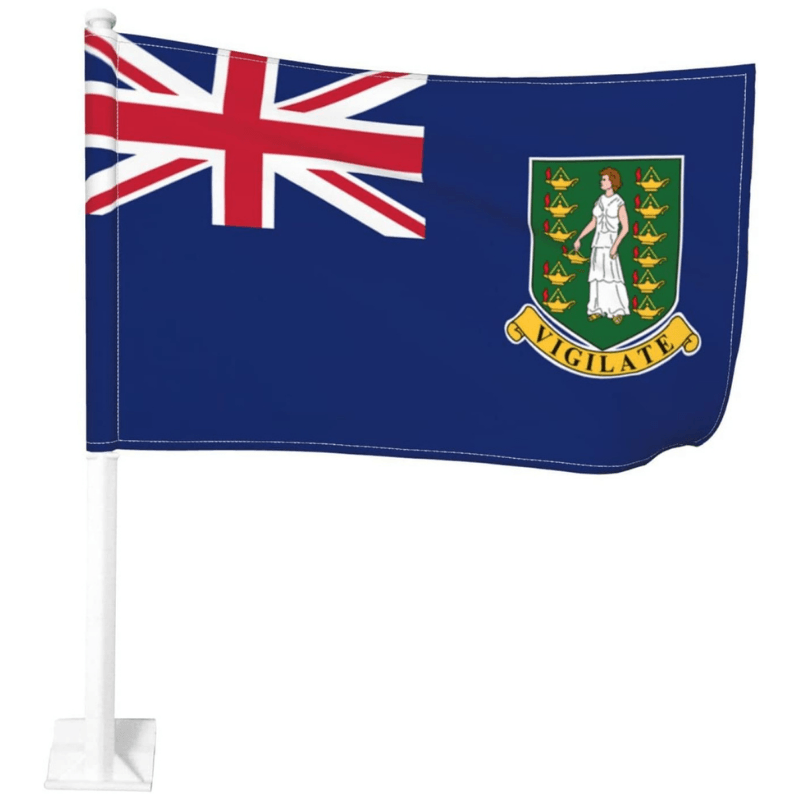 Virgin Islands Car Flag-Globe Flags