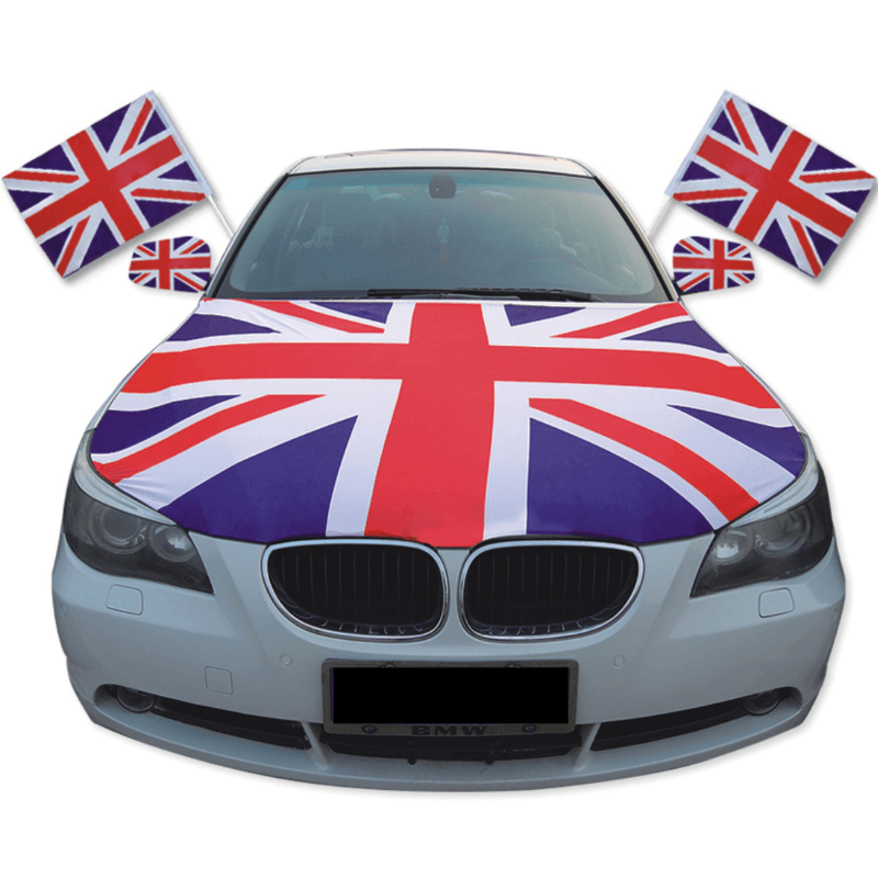 United Kingdom Car Flag-Globe Flags