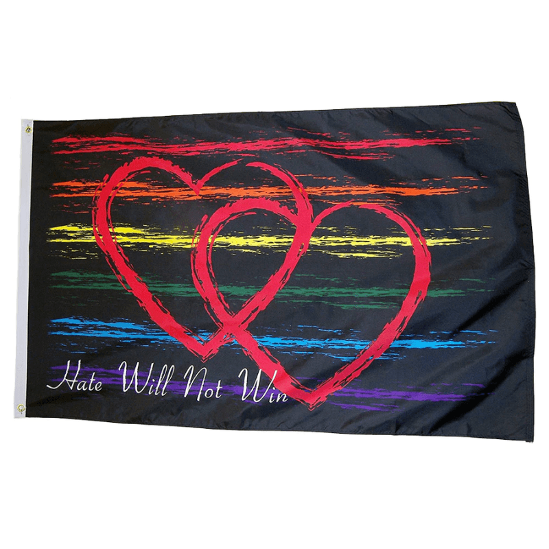 Pride Will Not Win-Globe Flags