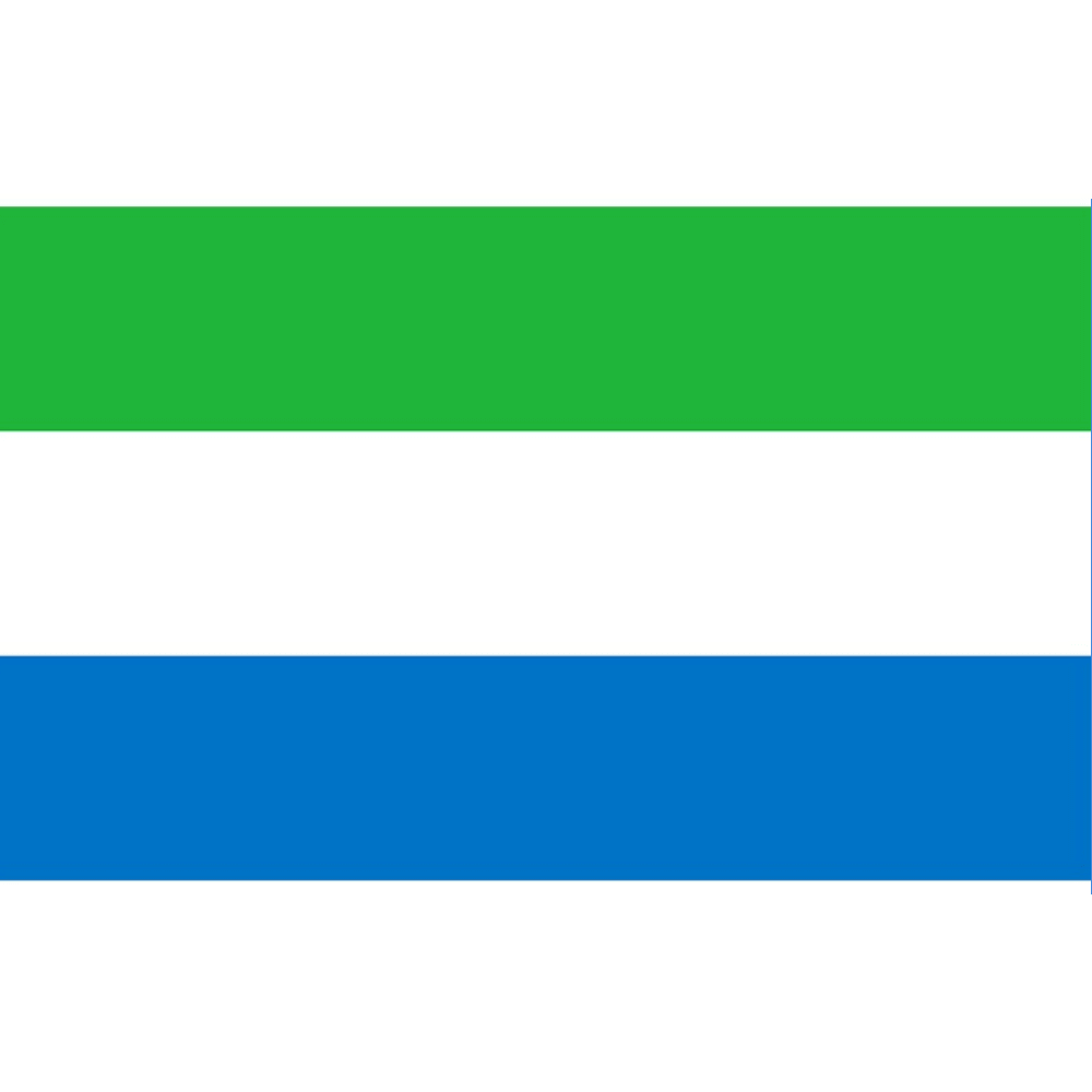 Sierra Leone Country Flag-Globe Flags