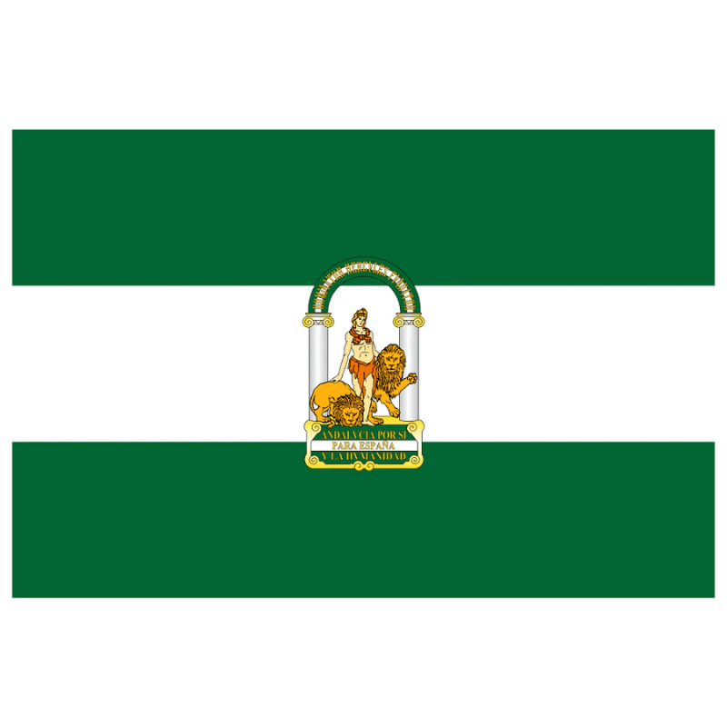 Andalusia Flag Indoor And Outdoor Application-Globe Flags