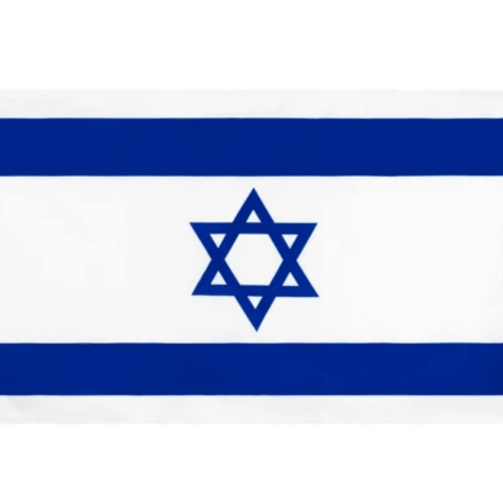 Israeli National Flag – High-Quality Flag for Indoor Outdoor Use-Globe Flags