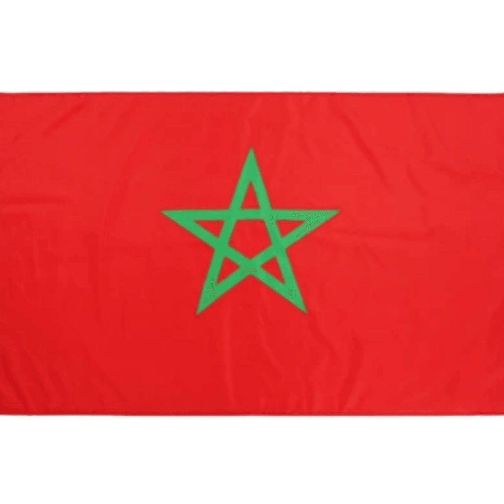 Morocco Flag Polyester Banner-Globe Flags