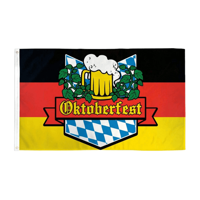 Bavarian Beer Festival German Oktoberfest Flag-Globe Flags