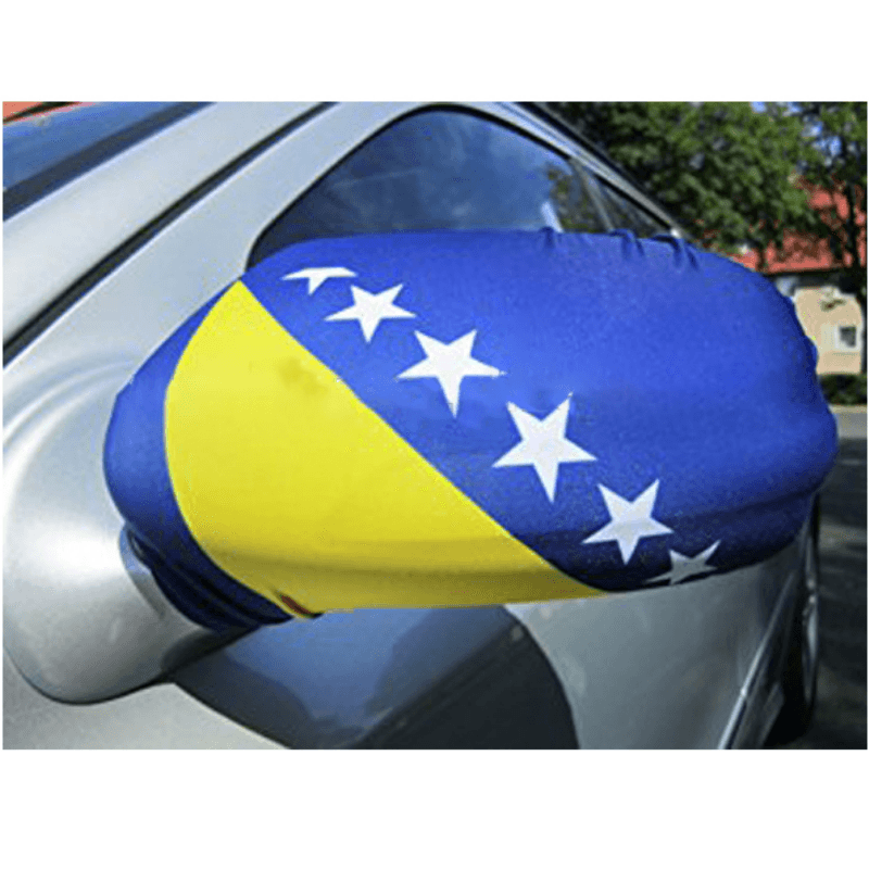Bosnia Car Mirror Flag - product view