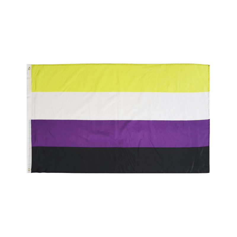 Non Binary Pride Flag-Globe Flags