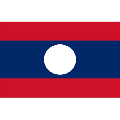 Laos National Country Flag-Globe Flags