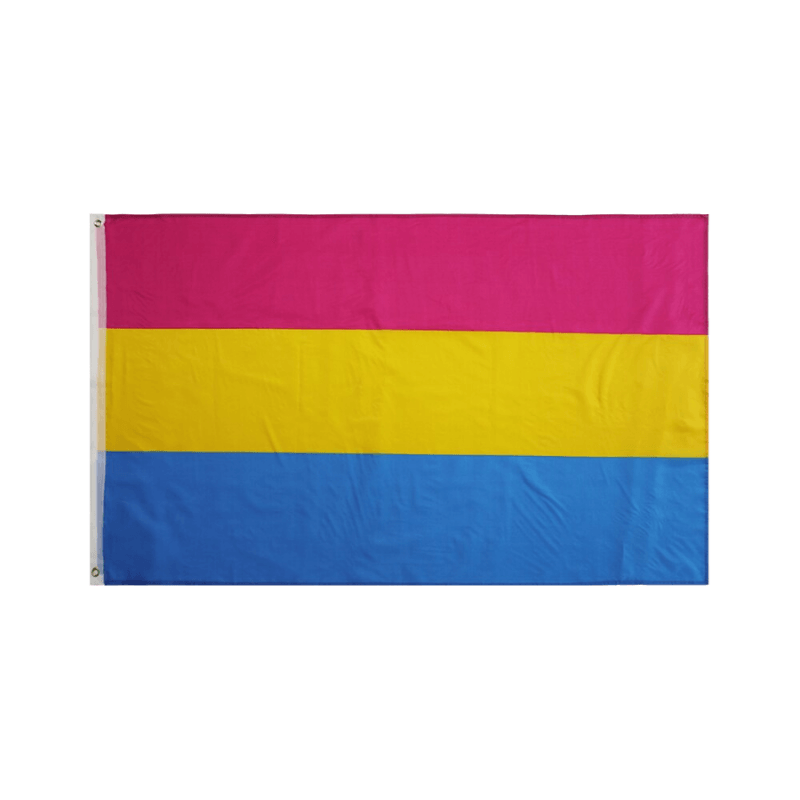 Pansexual Pride Flag Polyester-Globe Flags