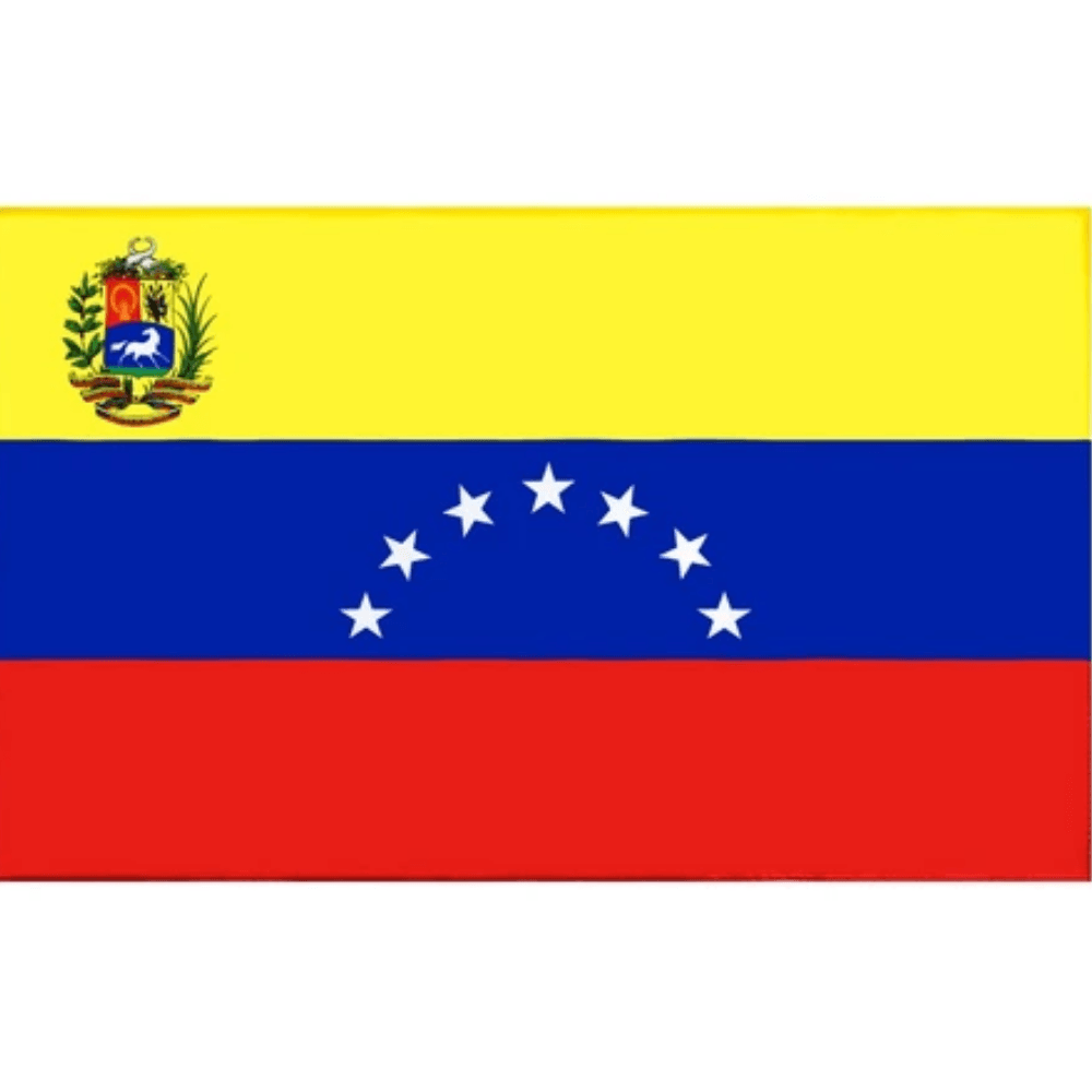 Venezuelan Display Flag Polyester-Globe Flags