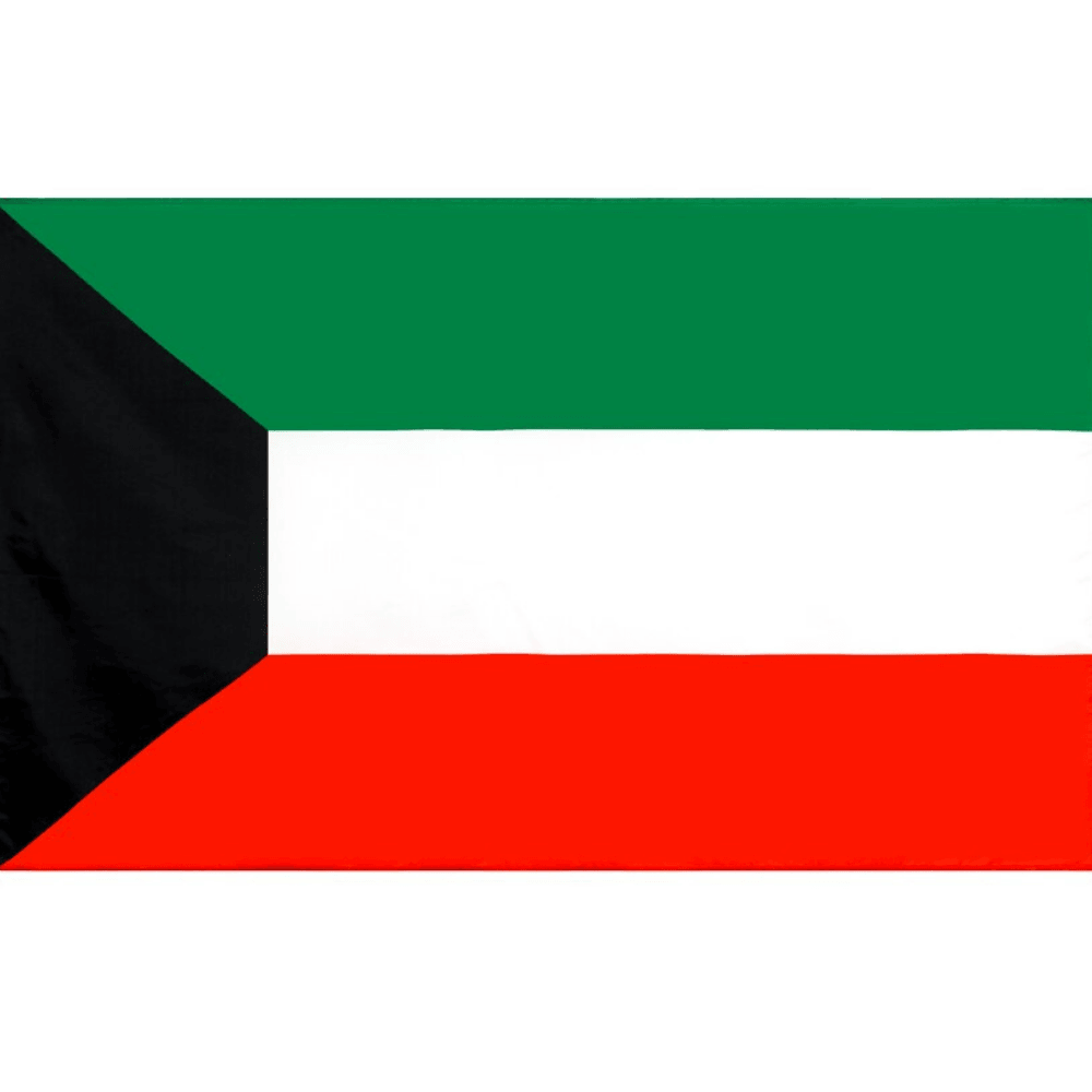 Kuwait National Polyester Flag-Globe Flags
