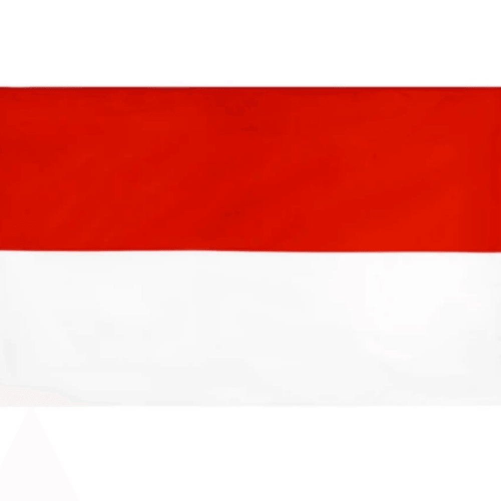 Monaco Flag Polyester Banner-Globe Flags