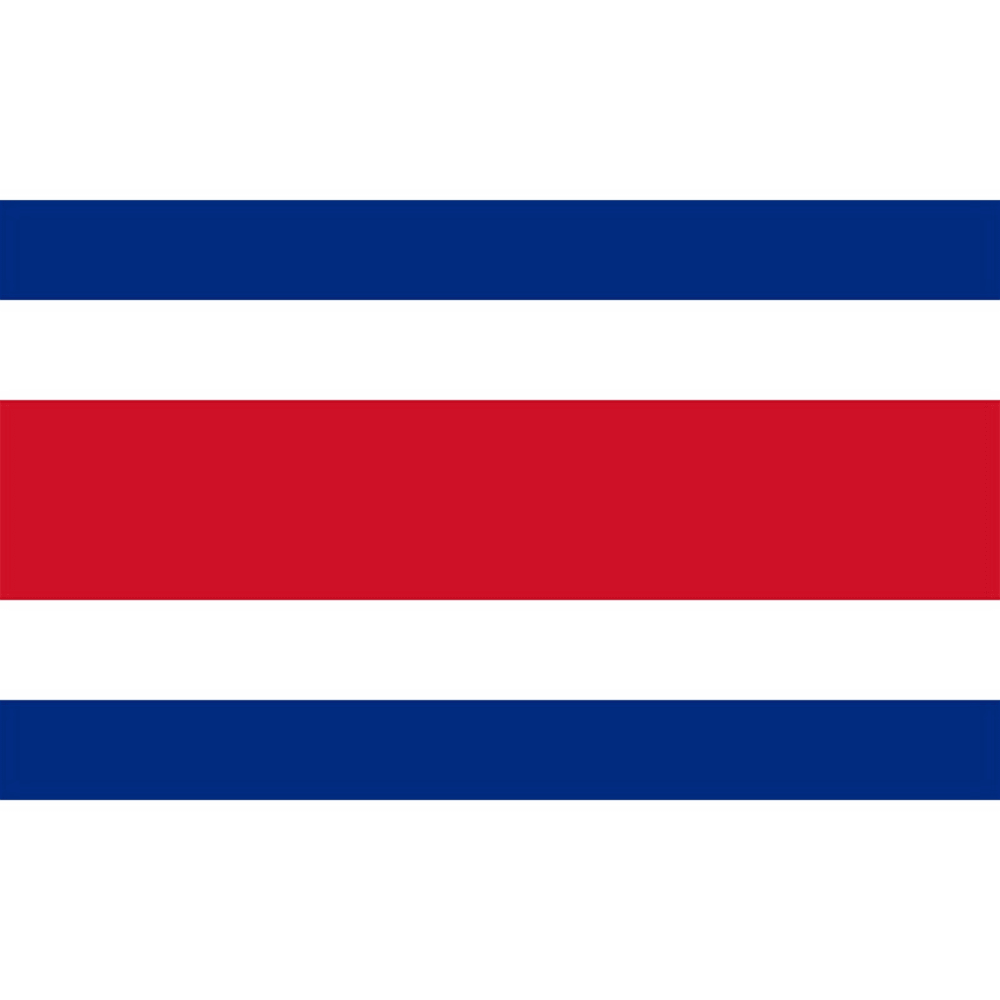 Costa Rica Country Flag-Globe Flags