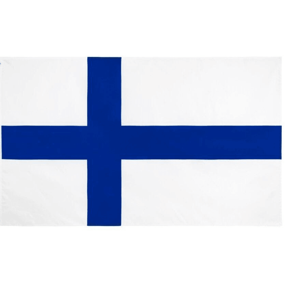 Finnish Display Flag  Polyester-Globe Flags