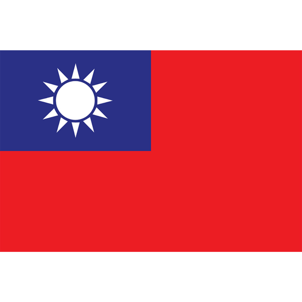 Taiwanese Polyester Flag-Globe Flags