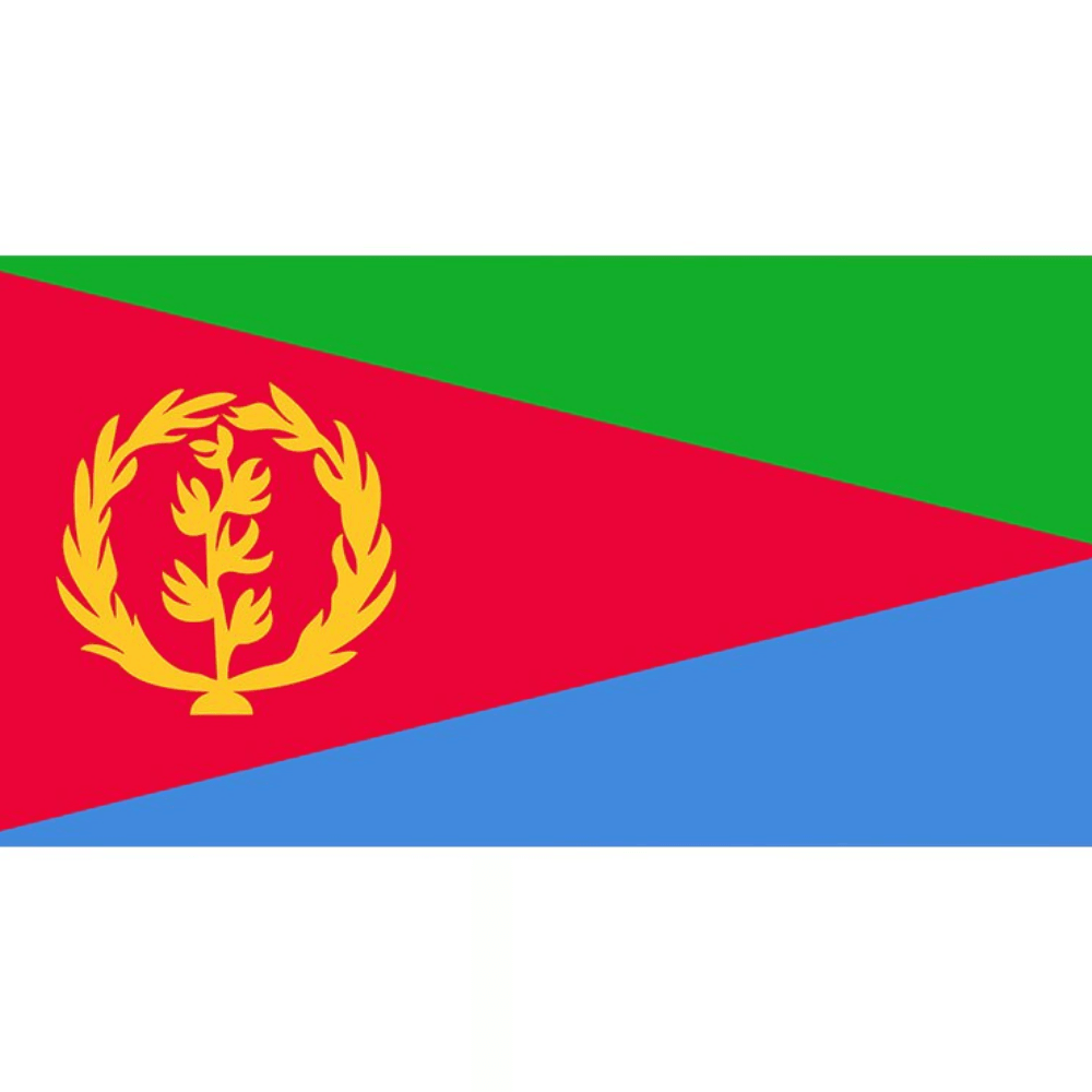 Eritrean National Country Flag-Globe Flags