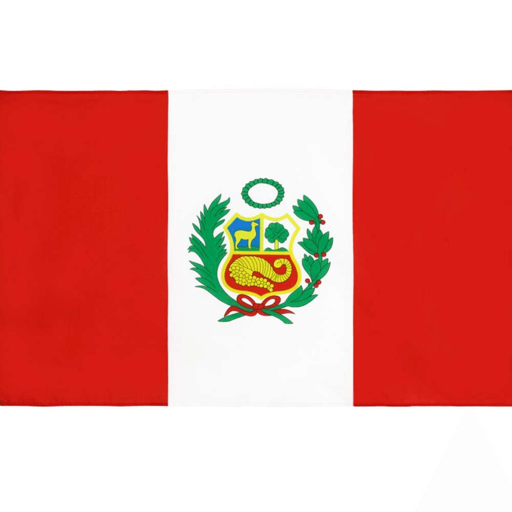 Peruvian National Flag-Globe Flags