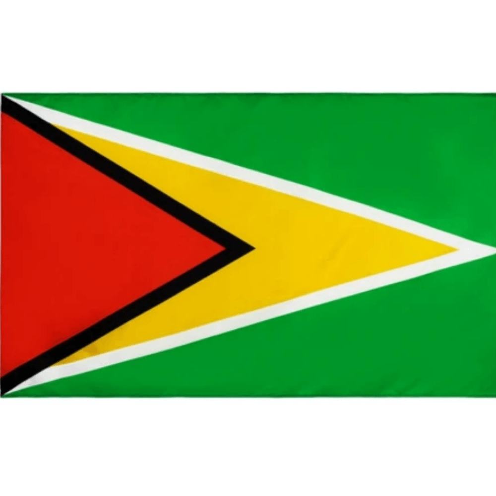Guyanese Country Flag – High-Quality Polyester Flag-Globe Flags