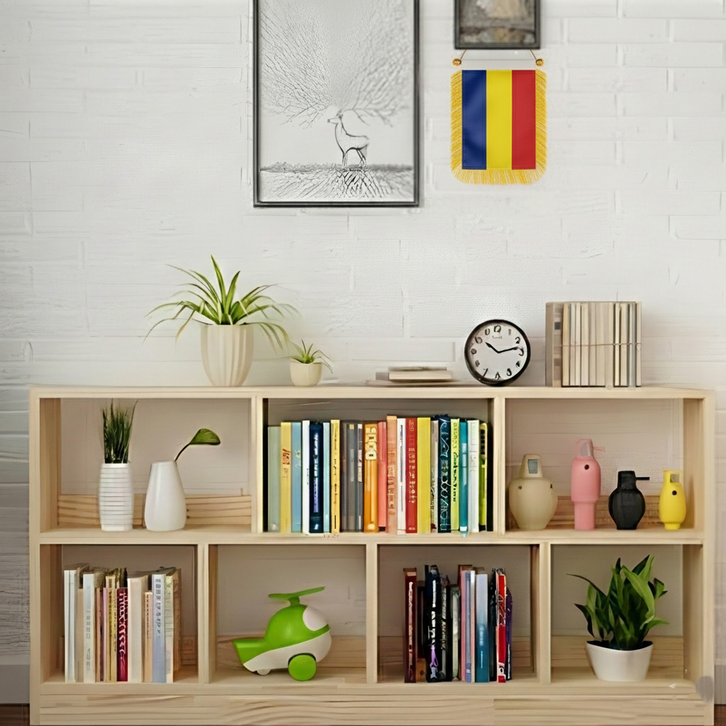 Official FIFA 2026 Romania Car Window Mini Decorative Flag