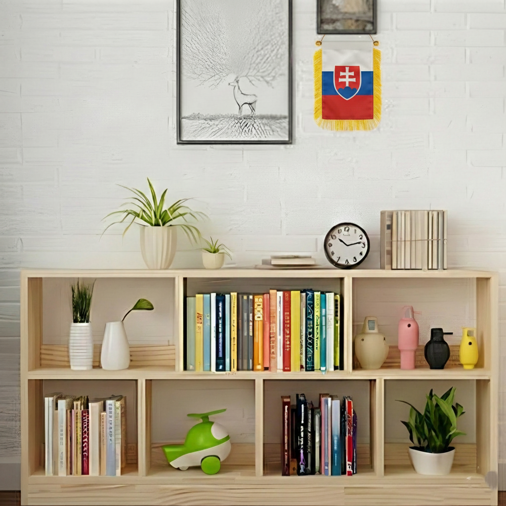 Official FIFA 2026 Slovakia Car Window Mini Decorative Flag