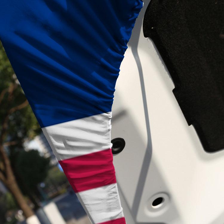 USA Flag Car Hood-Globe Flags