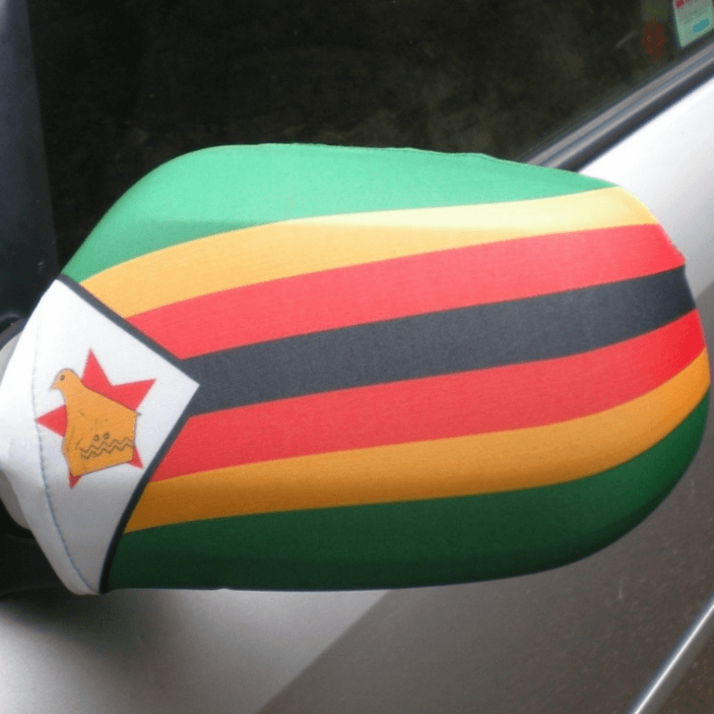 Zimbabwe Car Side Flag-Globe Flags
