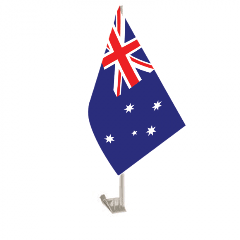 Australia Flag Car Mount Accessory For Vehicles Australia's identity-Globe Flags