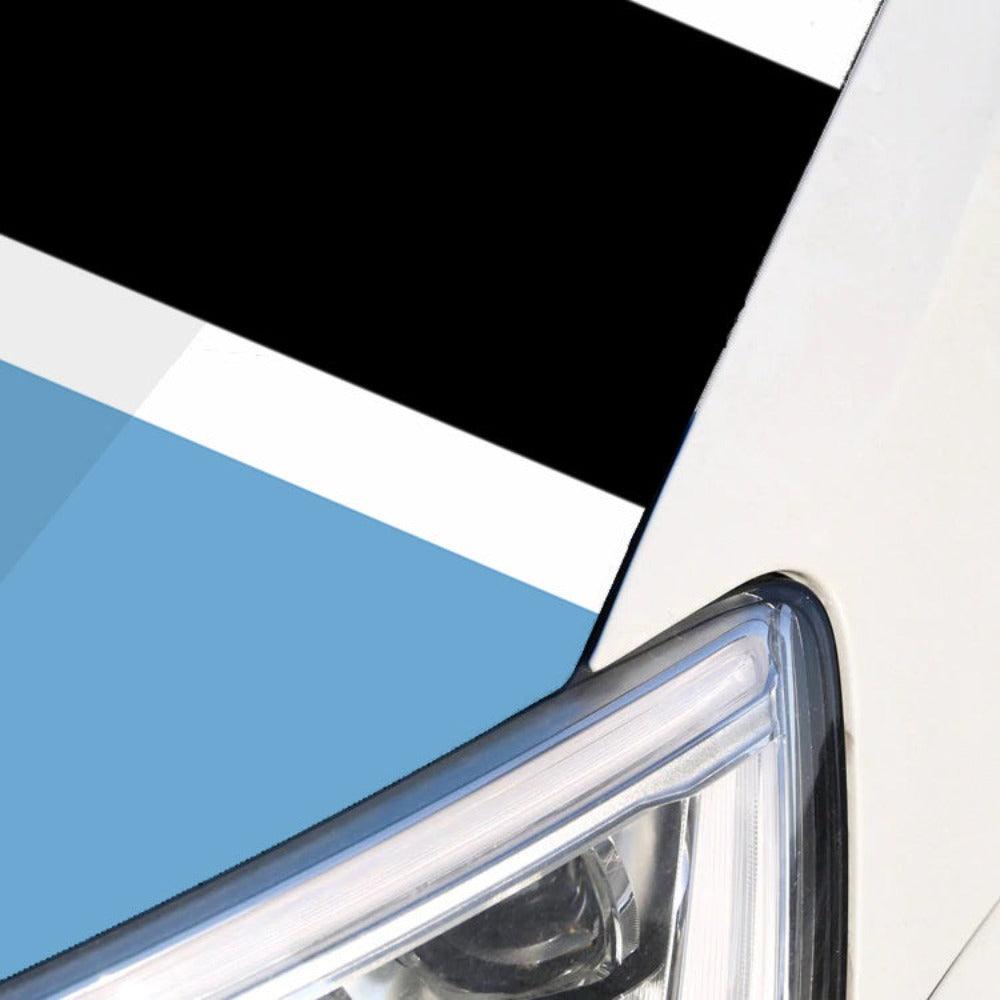 Botswana Car Hood Cover Flag Polyester Wrap For Vehicle Front Display-Globe Flags