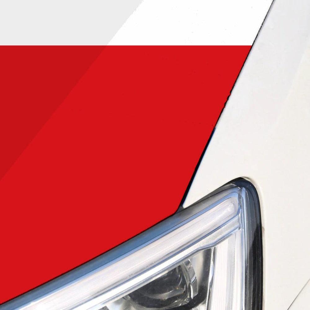 Czech Car Hood Flag-Globe Flags