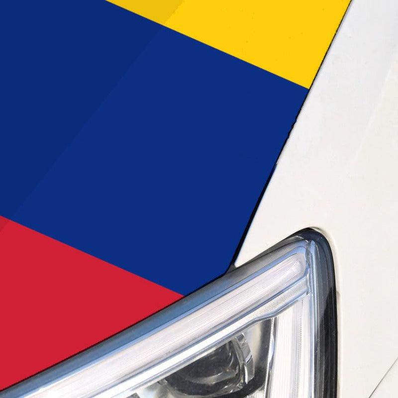 Venezuela Car Hood Cover-Globe Flags