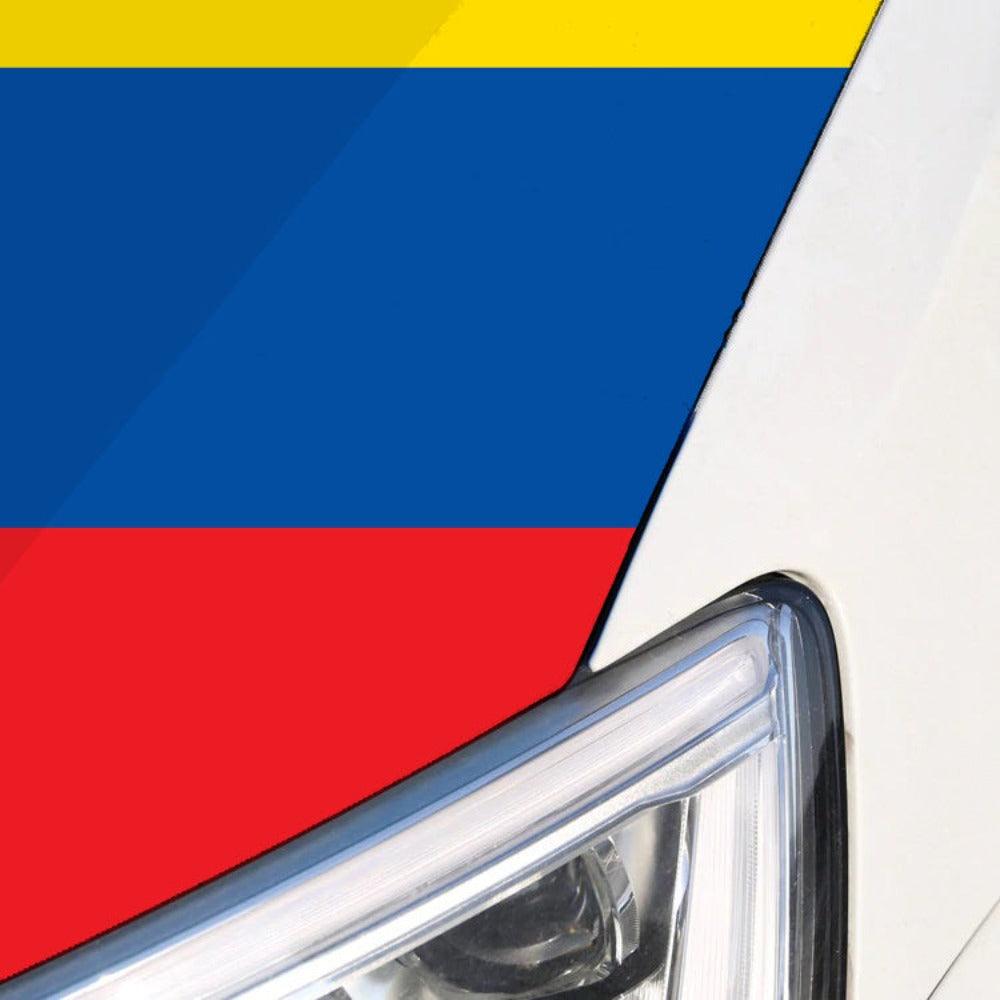 Ecuador Car Hood Flag-Globe Flags