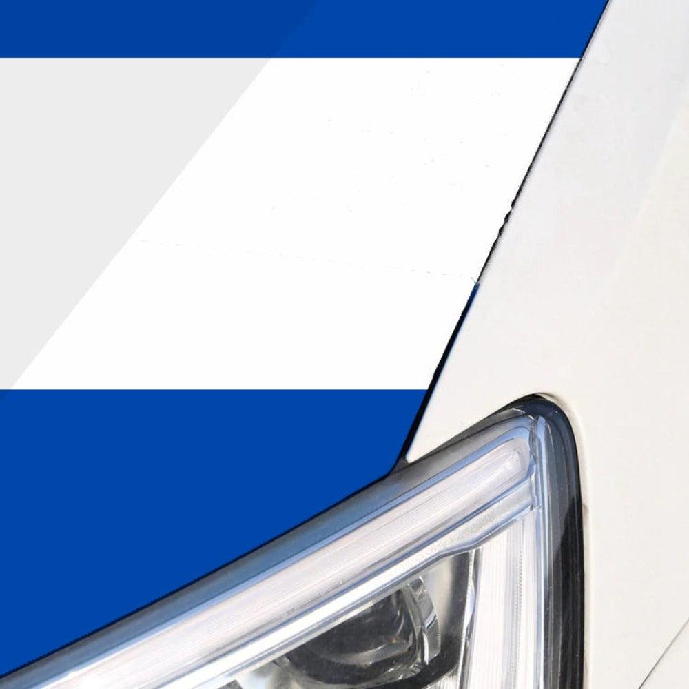 El Salvador Car Hood-Globe Flags