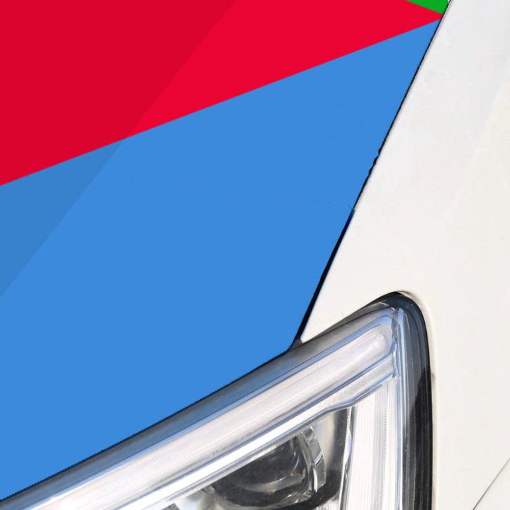 Eritrea Flag Car Hood-Globe Flags