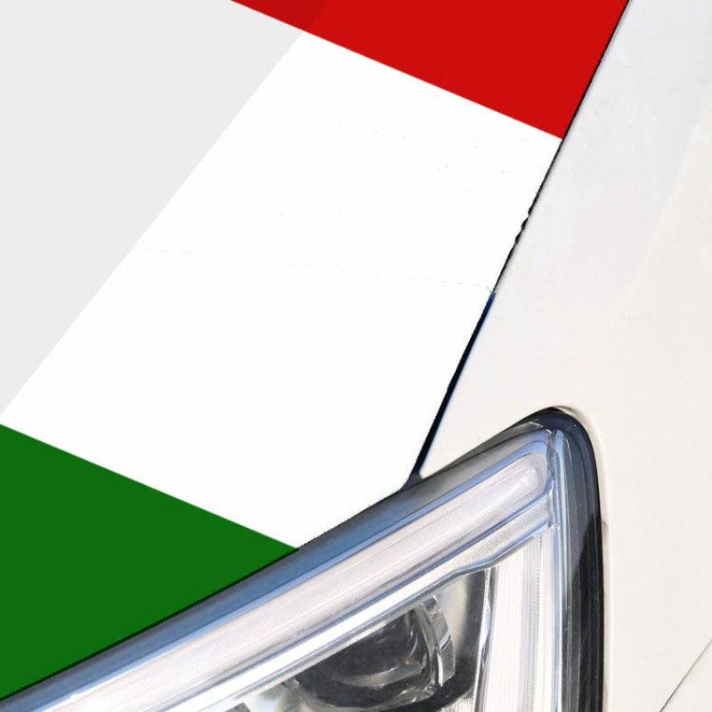 Tajikistan Car Hood Cover showing magnetic base attachment detail