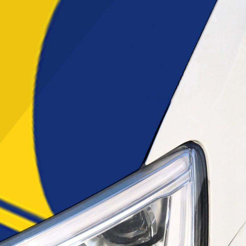 Tokelau Car Hood Cover showing magnetic base attachment detail