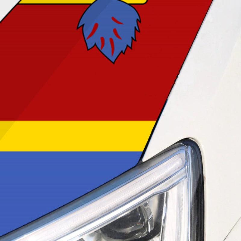 Swaziland Car Hood Cover Flag-Globe Flags